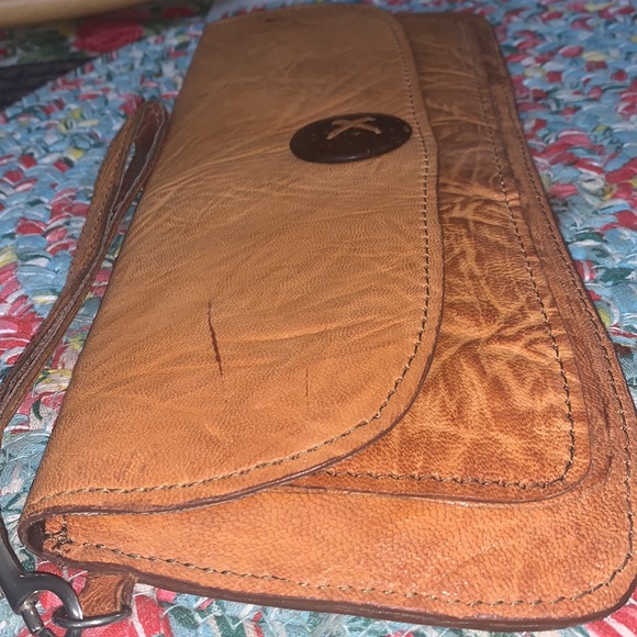 Unbranded Leather Clutch/Wristlet - Picture 7 of 9